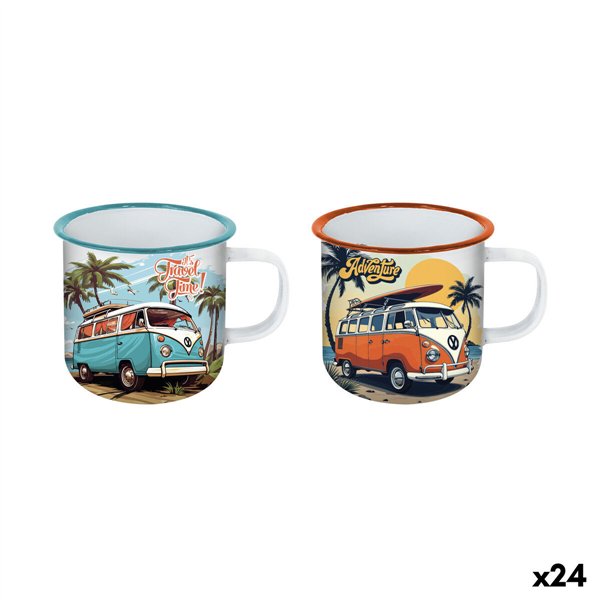 Mug Privilege PRIVILEGE 500 ml Enamelled Steel (24 Units)