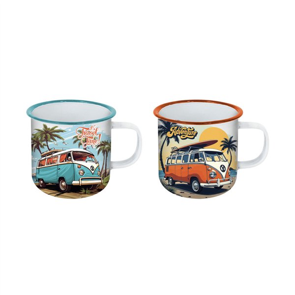 Mug Privilege PRIVILEGE 500 ml Enamelled Steel (24 Units)