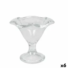 Lunch box Quttin Textury Transparent Borosilicate Glass 1,3 L (6 Units)