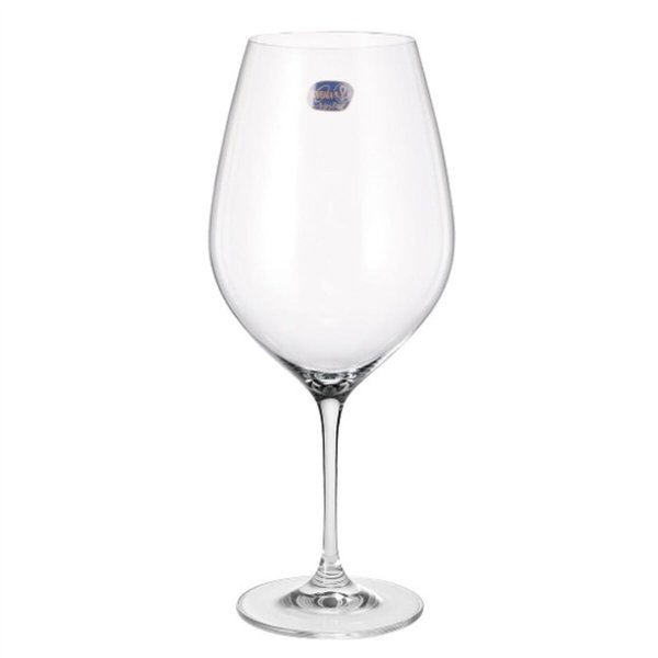 Set of cups Bohemia Crystal Magna xxl Transparent Glass 1 L 6 Pieces (4 Units)