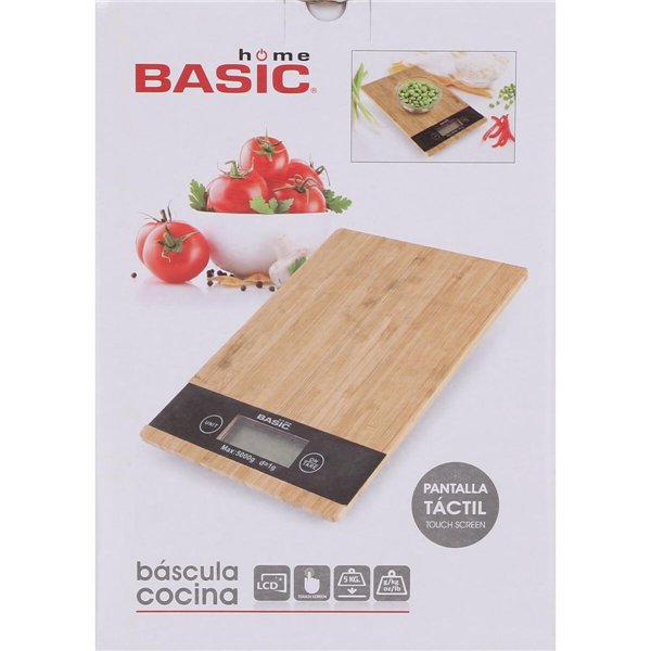 Digital Kitchen Scale Basic Home Brown Black (6 Units)