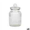 Jar La Mediterránea CUISINE Transparent 2,5 L (6 Units)