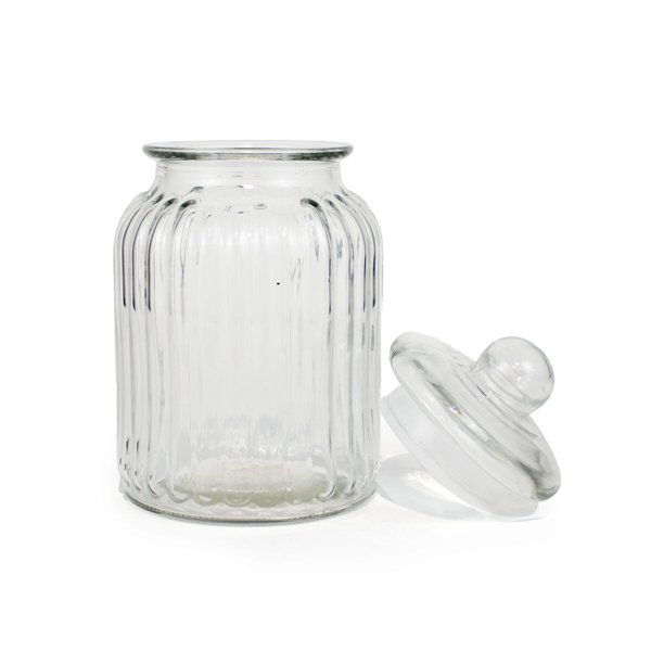 Jar La Mediterránea CUISINE Transparent 2,5 L (6 Units)