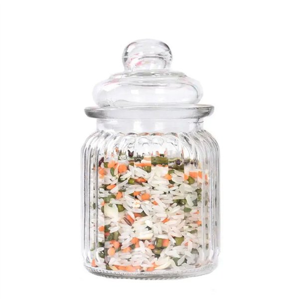 Jar La Mediterránea CUISINE Transparent 2,5 L (6 Units)