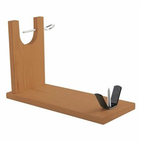 Wooden Ham Stand Quid Banco Wood wood and metal (35 x 14 x 22,5 cm)