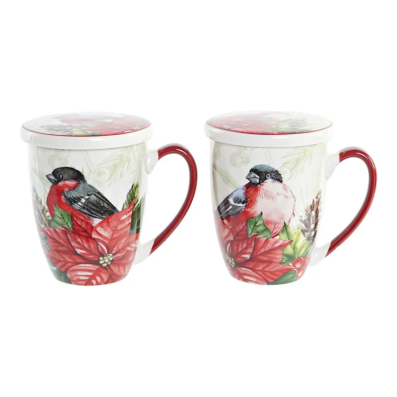 Set of Mugs with Saucers Luminarc 04998 (12 pcs) White Glass 220 ml (12 Pieces)