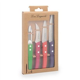 Knife Set Amefa Forest Color 4 Pieces