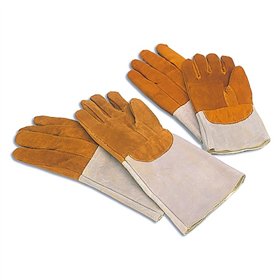 Oven Mitt Matfer 773012 Steel Leather 2 Units