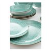Dinnerware Set Quid Montreal Ceramic Turquoise Stoneware 18 Pieces