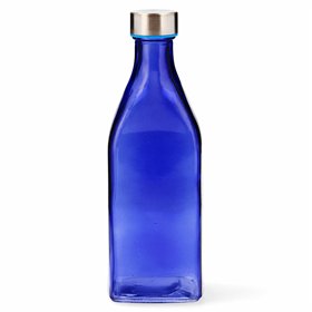 Bottle Quid Reflex Blue Glass (1L)