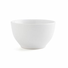 Bowl Quid Snow White Ceramic 510 ml (6 Units)
