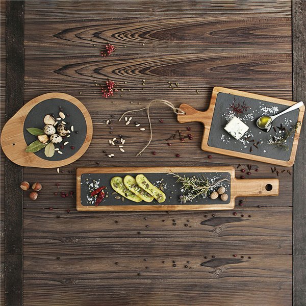 Snack tray La Bouchée Aram 55 x 12 x 2 cm (6 Units) (Pack 6x)