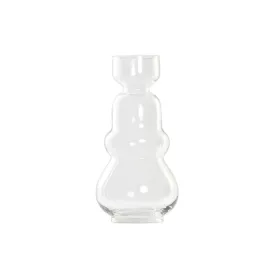Flat plate Bidasoa Glacial Ceramic White (27 cm) (Pack 4x)