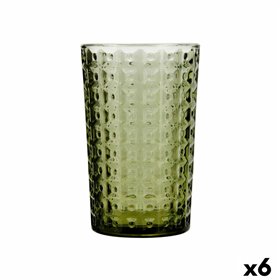 Glass La Bouchée Alma Green Glass (350 ml) (Pack 6x)