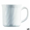Cup Luminarc Trianon White Glass 290 ml (6 Units) (Pack 6x)