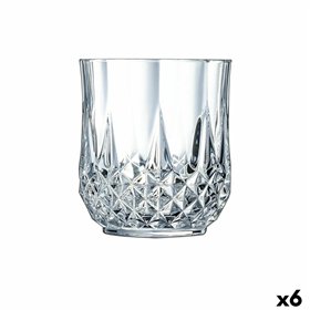 Glass Cristal d’Arques Paris Longchamp Transparent Glass (320 ml) (Pack 6x)