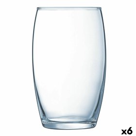 Glass Luminarc Cave Transparent Glass (36 cl) (Pack 6x)