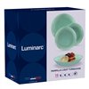 Tableware Luminarc Pampille Turquesa Turquoise Glass 18 Pieces