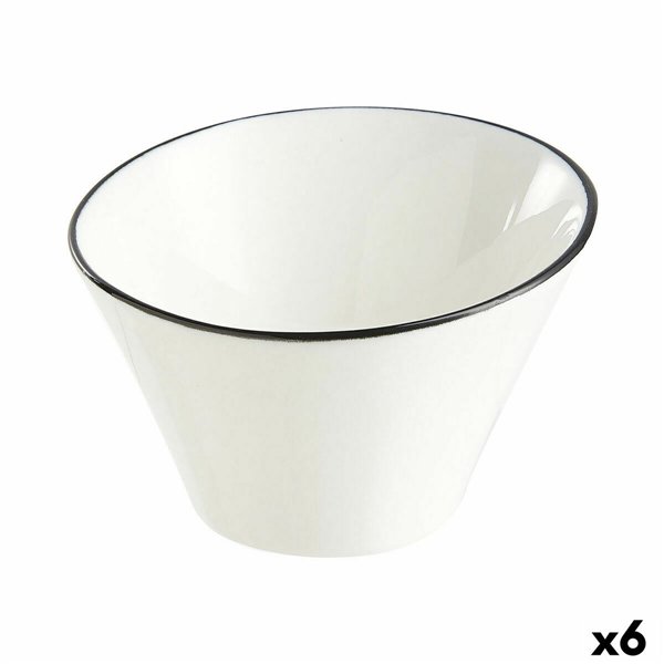 Snack Bowl Arcoroc Appetizer Filet Bl Bicoloured Ceramic 9,5 cm Aperitif (6 Units)