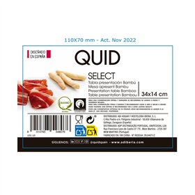 Bamboo Cutting Board Quid Select Wood Brown