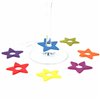 Wineglass Identifier Koala Star Plastic Multicolour 8 Pieces (12,8 x 5 x 13,7 cm)