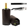 Set of Wine Accessories Koala Ac Black Metal 2 Pieces