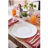 Dinnerware Set Luminarc Harena White Glass 19 Pieces
