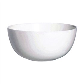 Salad Bowl Luminarc Diwali White Glass