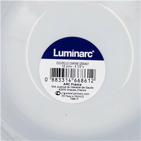 Salad Bowl Luminarc Diwali White Glass