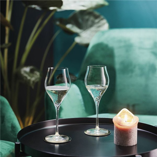 Wine glass set Chef & Sommelier Exaltation Transparent Glass 300 ml (6 Units)