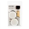 Set of Champagne Stoppers Koala Bodega 5 x 3,5 cm 2 Units Metal White