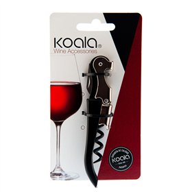 Waiter's friend bottle opener Koala Black Metal (11,1 x 3 x 1,2 cm)