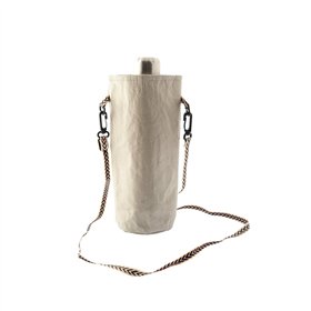 Cool Bag Koala Eco Friendly Bottles of wine 24 x 9 cm Grey Textile