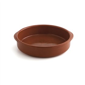 Saucepan Raimundo Barro Profesional Brown Ceramic Ø 26 cm (6 Units)