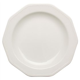 Flat plate Churchill Artic White Ceramic White China crockery Ø 27 cm (6 Units)
