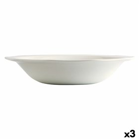 Salad Bowl Churchill Artic Ceramic White China crockery (Ø 27,5 cm) (3 Units)