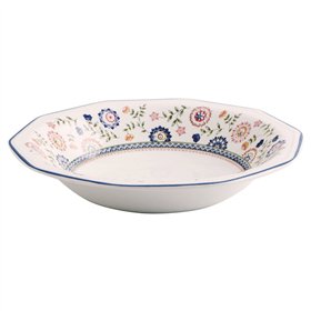 Salad Bowl Churchill Bengal Ceramic China crockery Ø 26,5 cm (3 Units)