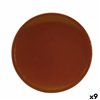 Tray Raimundo Barro Profesional Brown Ceramic Baked clay Ø 28 cm Refractor (9Units)