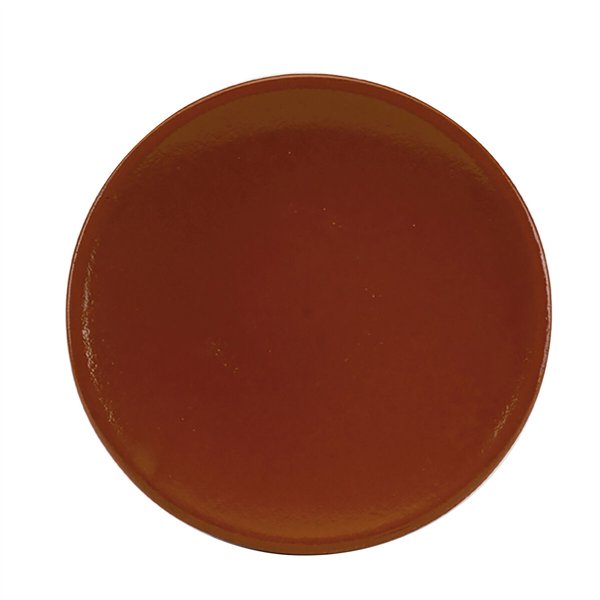 Tray Raimundo Barro Profesional Brown Ceramic Baked clay Ø 28 cm Refractor (9Units)