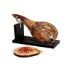 Ham stand Quid Ebano Black Wood 46 x 18 x 25 cm (6 Units)