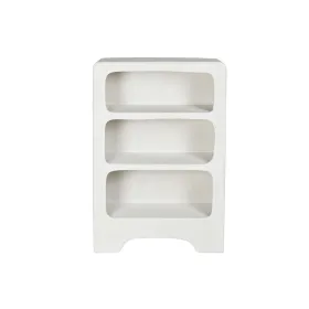 Servēšanas šķīvis Quid Basic taisnstūrveida keramikas balts (25,9 x 15 cm) (6 gab.)
