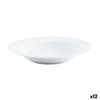 Deep Plate Quid Basic White Ceramic Ø 21,5 cm (12 Units)