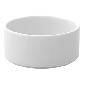 Snack Bowl Ariane Prime White Ceramic 16 cm (8 Units)