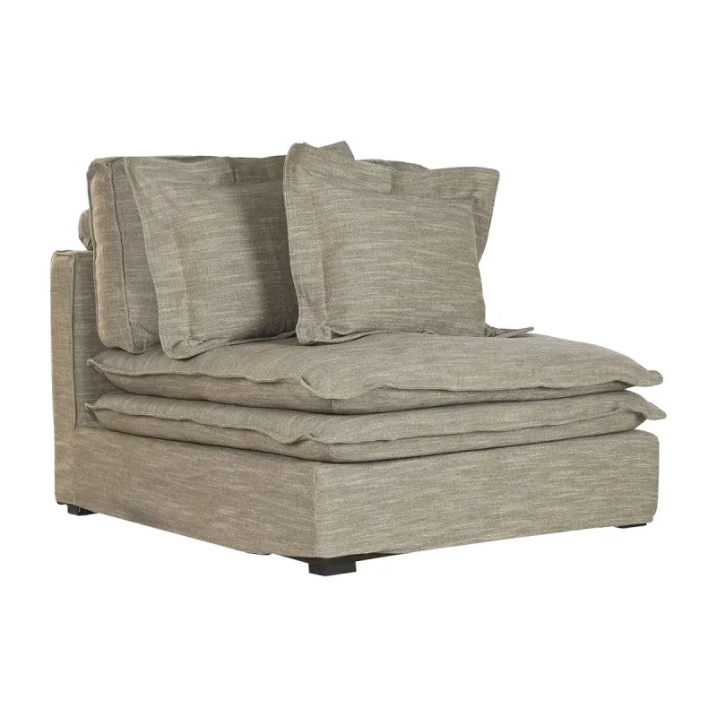 Sofa module Home ESPRIT Green Sand 102 X 120 X 95 CM