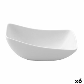 Snack Bowl Ariane Vital Square White Ceramic Squared (6 Units)