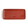 Serving Platter Ariane Terra Rectangular Ceramic Red (36 x 16,5 cm) (6 Units)