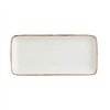 Serving Platter Ariane Terra Rectangular Ceramic Beige (36 x 16,5 cm) (6 Units)