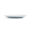 Flat Plate Ariane Tornado White Bicoloured Ceramic Ø 21 cm (12 Units)