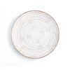 Flat Plate Ariane Tornado White Bicoloured Ceramic Ø 31 cm (6 Units)
