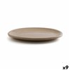 Serving Platter Anaflor Vulcano Beige Ceramic 33 x 25 cm (9Units)